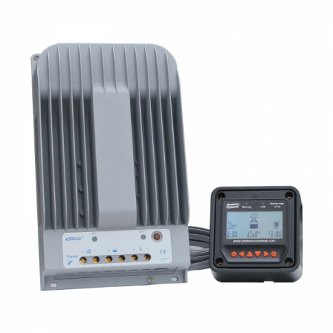 High efficiency 40A MPPT solar charge controller with LCD display and ...
